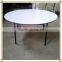 Round white PVC commercial buffet tables (F001)