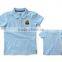 Daijun OEM short sleeve pique comfortable dry fit boys ' blue kids polo shirts wholesale