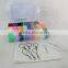 mid S-5MM 5200 pcs fuse perler beads/box, 24colors ironing paper jewelry set