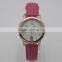 Fashion Brand Design Camellia Watch Promotion Gift Leather Women Watch for Ladies Waterproof