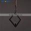 Simple Style Iron Edison Hemp Rope Pendant Lamp for Restaurant