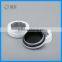 Screw cap compact powder case with window