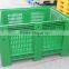 600L Bulk Heavy Duty Storage Plastic Pallet Box With Wheels