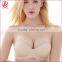 Beautify back one piece girls underwear silicone bra