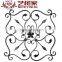 Ornamental S and C gate fence wrought iron scroll component
