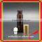 5 ml 10ml amber glass roll on bottle with metal roller ball and goldern metal cap