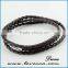 25 Kinds Colors Available Multi-layers Super Cheap PU Leather Bracelet Wholesale