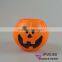 Classic halloween decorative plastic pumpkin lantern medium size