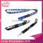 Custom silkscreen brand name lanyard with badge holder