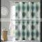 Bamboo Fabric Printed Polyester Shower Curtain