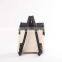 4737-2016 high fashion new design first class PU color block backpack women