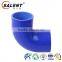 32mm>19mm(1-1/4''>3/4'')45 Degree Elbow Reducing Blue Silicone Hose