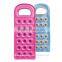 Inflatable Floating Mat with Cup Holders Wave Mattress