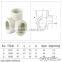 PPR Three-way Elbow Plastic Pipe Fittings