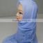 soft handfeel Polyester Voile Fabric For Muslin Lady Scarf/hijab