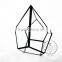 12*12*17cm geometric four face cutting glass terrarium flower arrangement air plant planter greenhouse home decoration 0100017