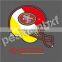 2015 New 49ers SF Helmet Sequin rhinestone transfer designs heat transfer vinyl