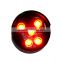 Yellow red blue LED light pixel cluster 26mm truck mounted board parts mini traffic light