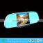 2015 Hottest HD 1080P car dvr dash camera rearview mirror 4.3" LCD display Blue Mirror 12MP lens G-Sensor XY-G65D