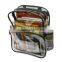 Promotional cheap simple clear backpack