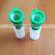Green Color Plastic Non-return Teat Dip Cup