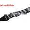 Celebrity Avril Lavigne concert style Black&White guitar belt, guitar strap