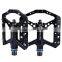 1 Pair SETSAIL 035 Mountain Bike Pedals Suitable for BMX Road Bicycle Fixed Gear with 3 Bearings 9/16 inches Bicycle Pedals