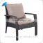 4 pc outdoor wicker&rattan garden furniture patio table set&conversation set