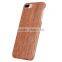 Real natural blank wood phone case customized logo wood phone shell multiple wooden material select covers for iPhone7