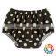 stylish black gold polka dot cotton bloomer