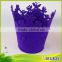 Wholesale Price Different Color Metal Garden Lacy Glowing Flower Pot