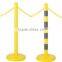 plastic chain crowd control road water filled barrier