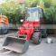 ZL08 mini loader 4WD hot sale with CE mini wheel loader for sale 800kg