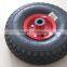 OEM size steel rim rubber hand cart wheel tyre