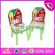 Lovely wooden table and chair toy for kids,wooden toy table and chair set for children,cute wooden table and chair W08G129