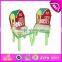 Lovely wooden table and chair toy for kids,wooden toy table and chair set for children,cute wooden table and chair W08G129