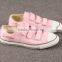Nice canvas shoes children factory stock clearance sale