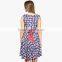 2016 all over print wholesale maternity clothes dress for women