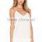 2015 OEM gym singlet ladies white vest stringer vest
