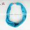 Solid dark khaki Magnetic clasp polyeste scarves diy custom short scarves couple
