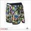 New Style 100% Polyester Custom Logo Swim Shorts Men
