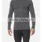 Mens Performance Long Sleeve Top Lightweight Cool Dri-Fit Raglan Sleeve T-Shirt Blank Heather Grey Sports T Shirt Wholesale