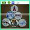 Promotional gift cotton reactive printing compressed round beach towel
