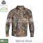 Manufacture hunting equipment,wholesale merino wool camo army clothes