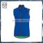 Top quality sleeveless waterproof breathable cycling jacket for men