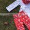 FALL OUTFITS Persnickety Girls 3 Pieces Scarf Sets Girls Christmas Reindeer Pants Sets Kids Reindeer Clothes Kids White Top Sets