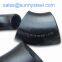 Short radius pipe elbows