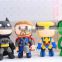 Wholesale Superhero Captain America DIY Action Figure Clay Doll Model Kids Educational toy