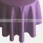 Polyester Table Cloths wih different colors and shapes