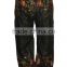 New 2017 Green Color Flower Print Palazzo Pant